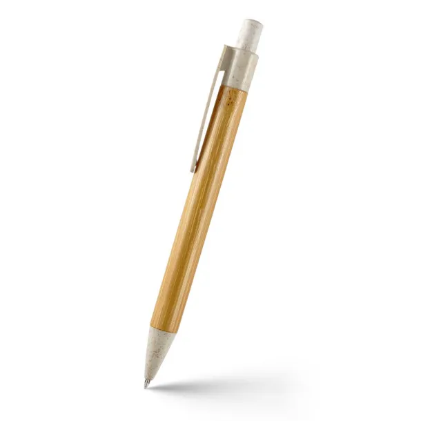  Bamboo ball pen beige