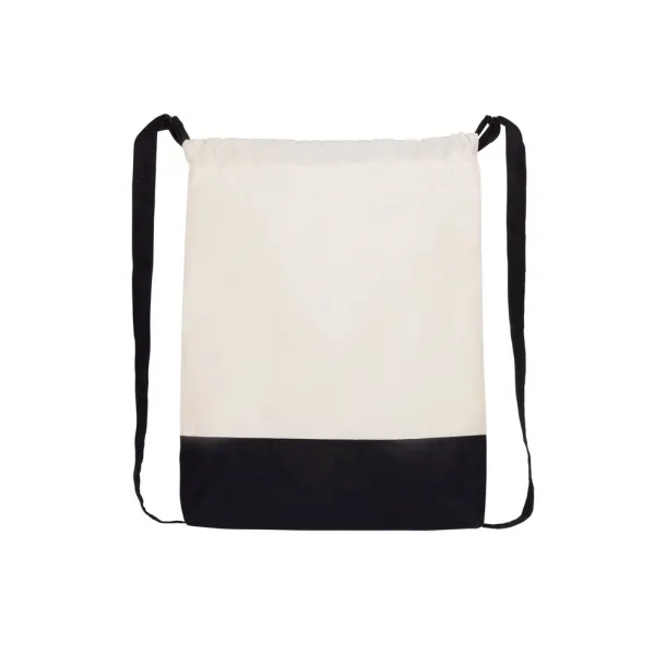  Pamučna duffle torba Crna