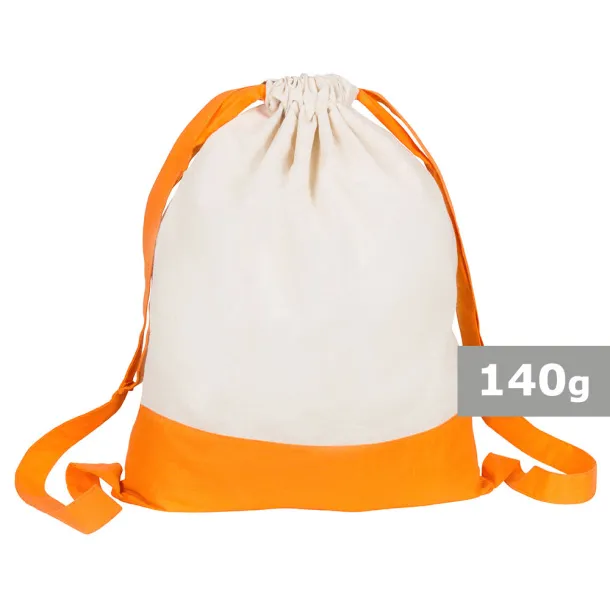  Pamučna duffle torba Narančasta
