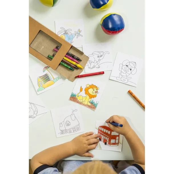  Colouring set, crayons Neutral