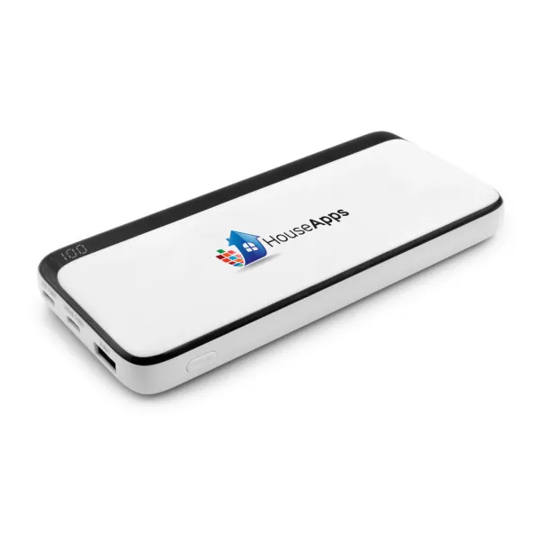 Dejerius prijenosna baterija, 10 000 mAh Bijela