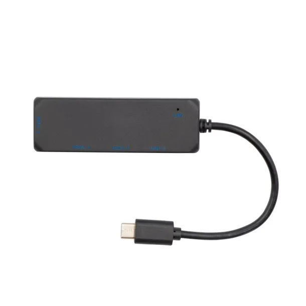Gerard RABS USB and USB type C hub Crna