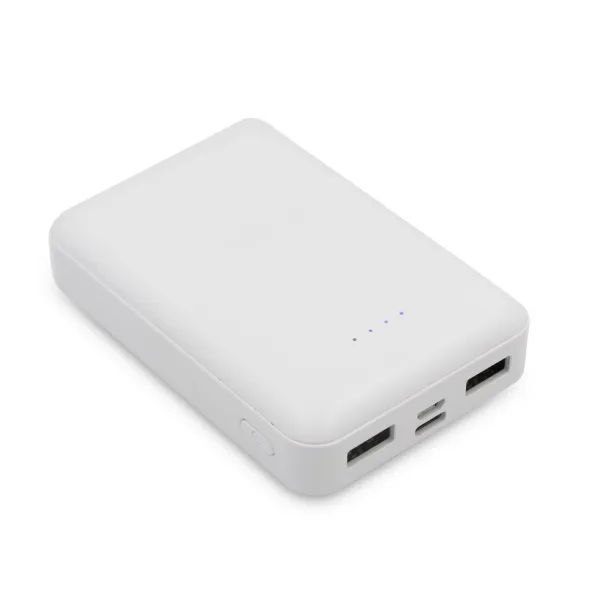  Prijenosna baterija 10 000 mAh Bijela