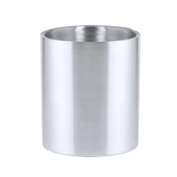  Recycled stainless steel mug 300 ml silver