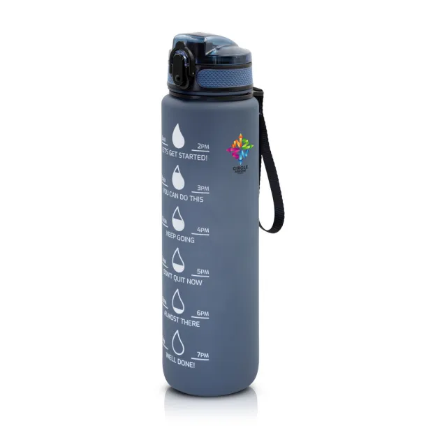 Bennie motivacijska boca, 1000 ml Mornarski plava