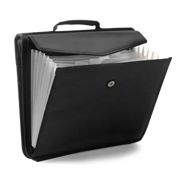  Conference folder A4 with notebook Crna