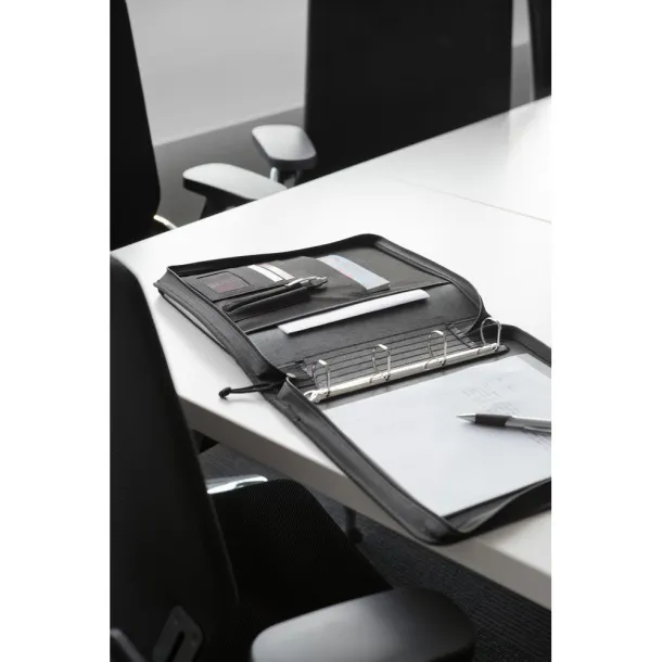  Conference folder A4 with notebook Crna