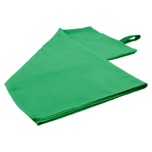 Ivanna RPET sportski ručnik, 200 g/m2 light green