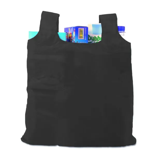  Foldable shopping bag Crna