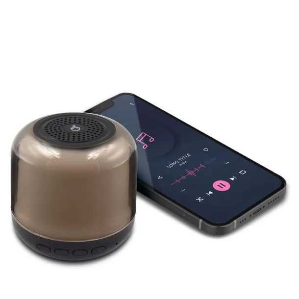 Seamus Wireless speaker 5W, RGB light Crna