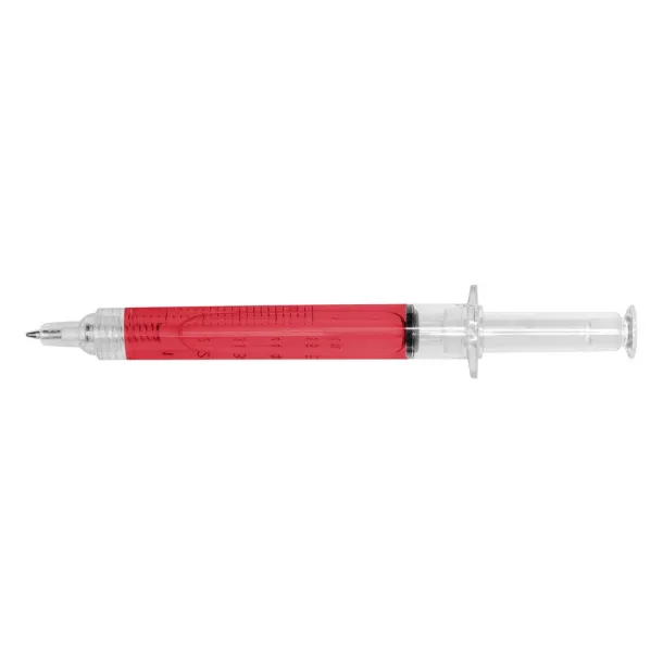  Ball pen "syringe" Crvena