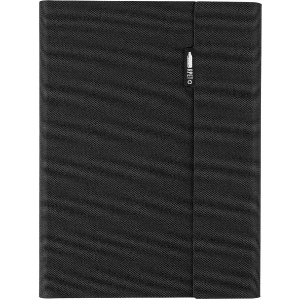  Conference folder approx. A5 RPET Crna