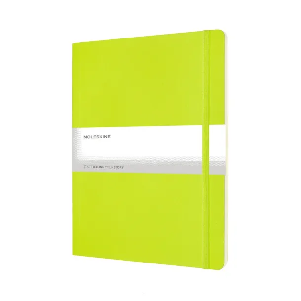  MOLESKINE notes, cca A4 Limeta