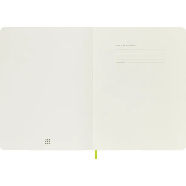  MOLESKINE Notebook approx. A4 Limeta