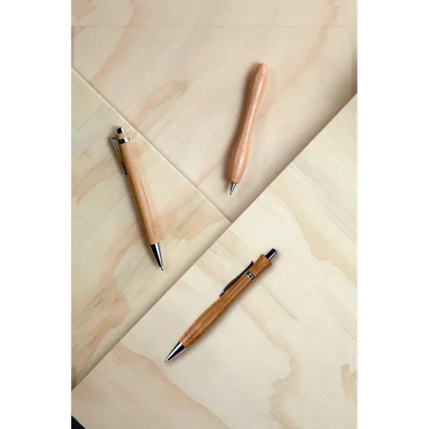  Bamboo ball pen Crna
