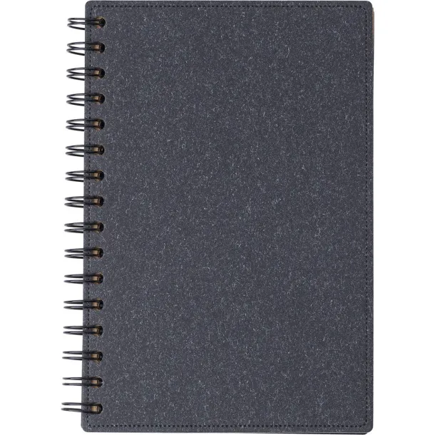  Spiralni notes, cca A5 Crna