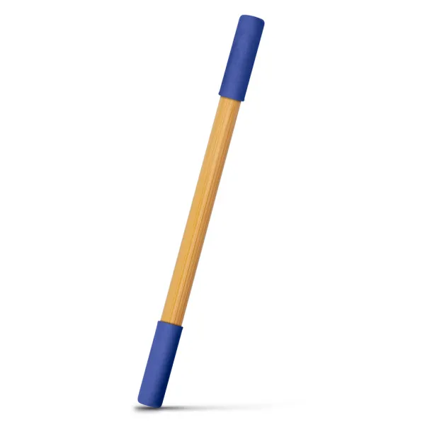 Mikayla Bamboo ball pen 2 in 1, "infinity" pencil Plava