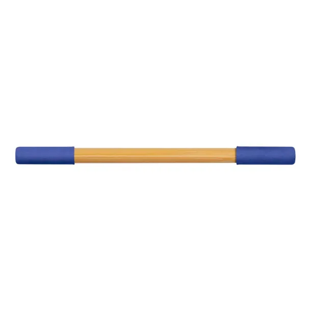 Mikayla Bamboo ball pen 2 in 1, "infinity" pencil Plava