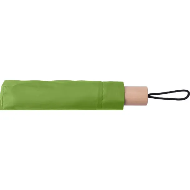  Ručni kišobran RPET, cca 19" light green