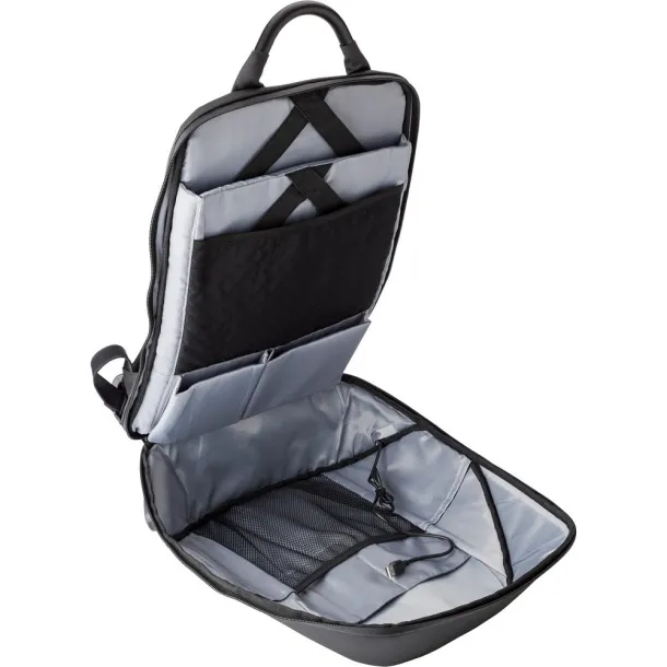  Laptop backpack 15" with weight reduction system Crna