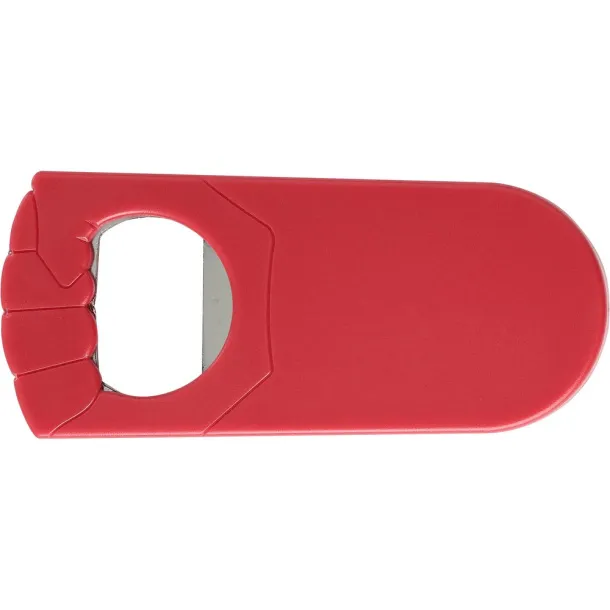  Bottle opener "fist" Crvena