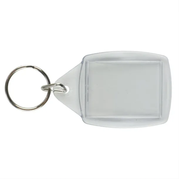  Keyring with place for paper insert Neutral