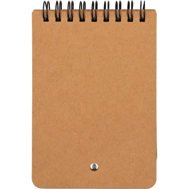  Memo holder, notebook approx. A6, sticky notes and ball pen light green