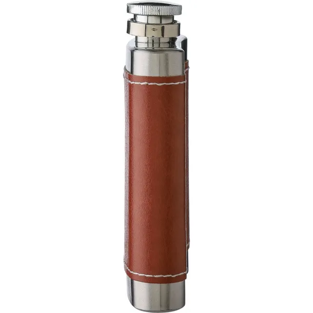  Hip flask 100 ml brown