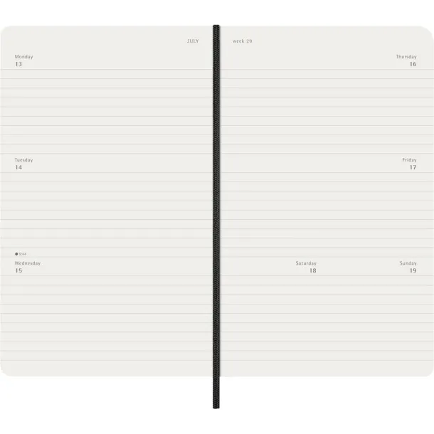  MOLESKINE diary Crna