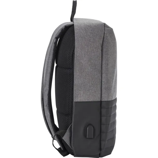  Anti-theft backpack, 15" laptop compartment Crna