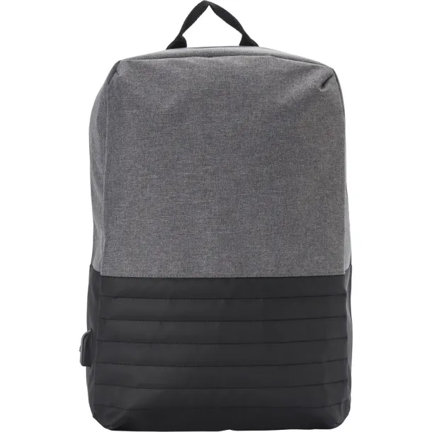  Anti-theft backpack, 15" laptop compartment Crna
