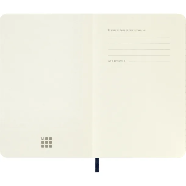  MOLESKINE Notebook approx. A6 dark blue