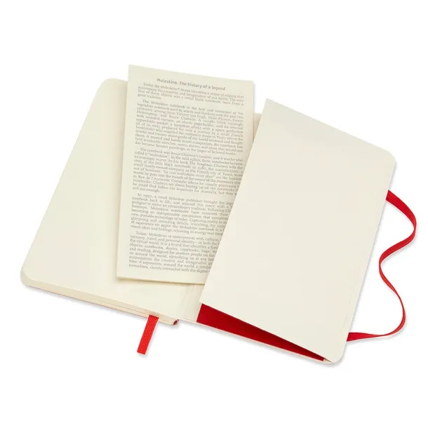  MOLESKINE Notebook approx. A6 Crvena