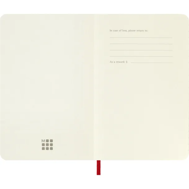  MOLESKINE notes, cca A6 Crvena