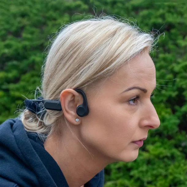 Jasmine Bone conduction wireless headphones Crna