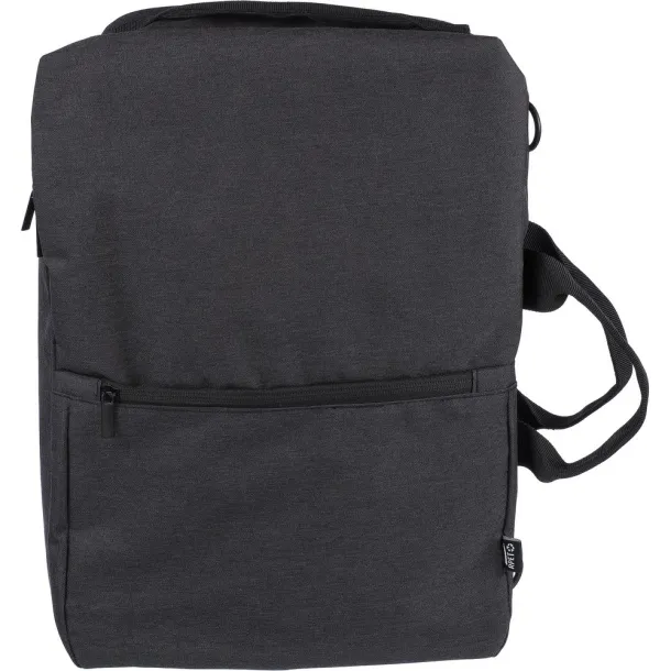  RPET laptop backpack 15" Crna