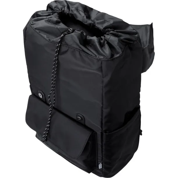  RPET backpack Crna