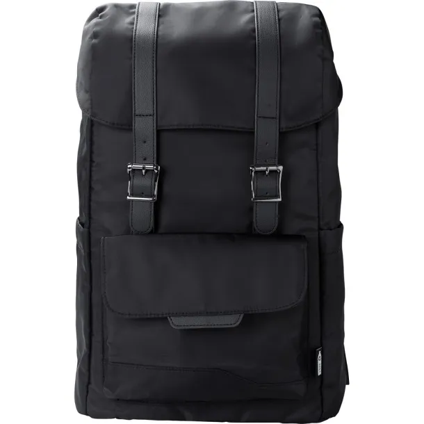  RPET backpack Crna