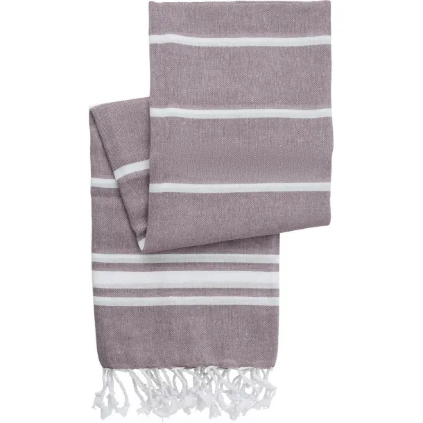  Cotton Hammam towel burgundy