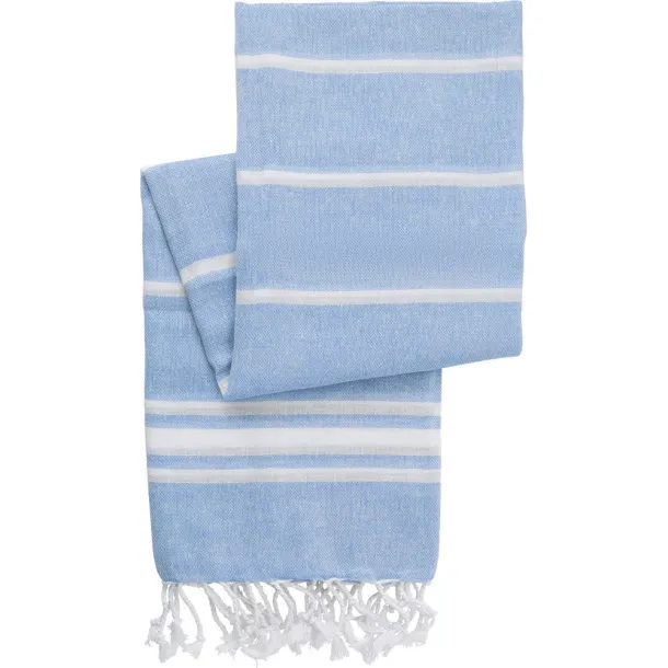  Cotton Hammam towel light blue