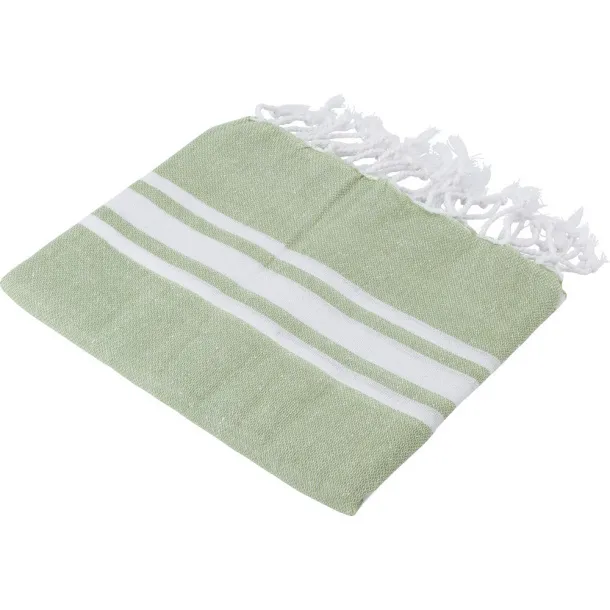  Cotton Hammam towel light green