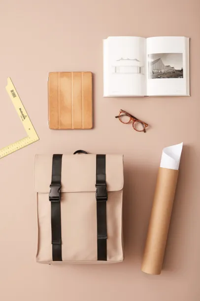  VINGA Baltimore Backpack - Vinga greige