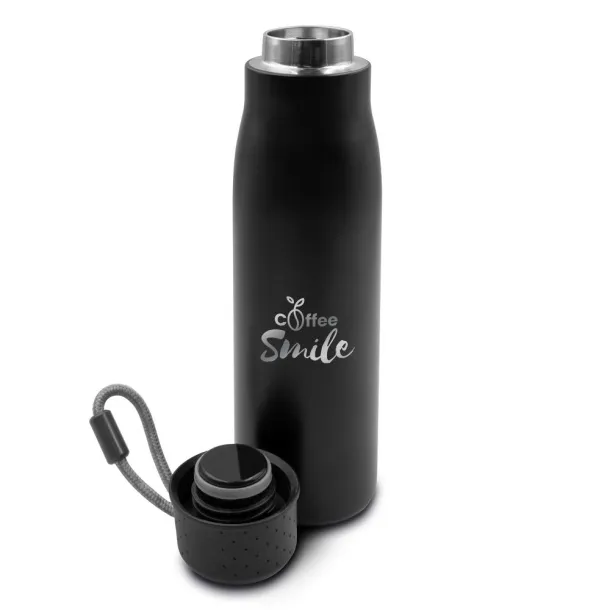 Cameron Thermo bottle 500 ml Air Gifts Crna