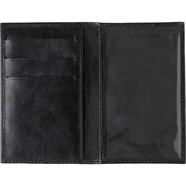  Credit card holder, RFID protection Crna