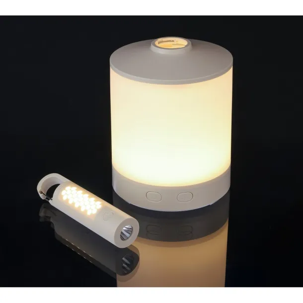  Multifunctional camping light with RGB function Bijela