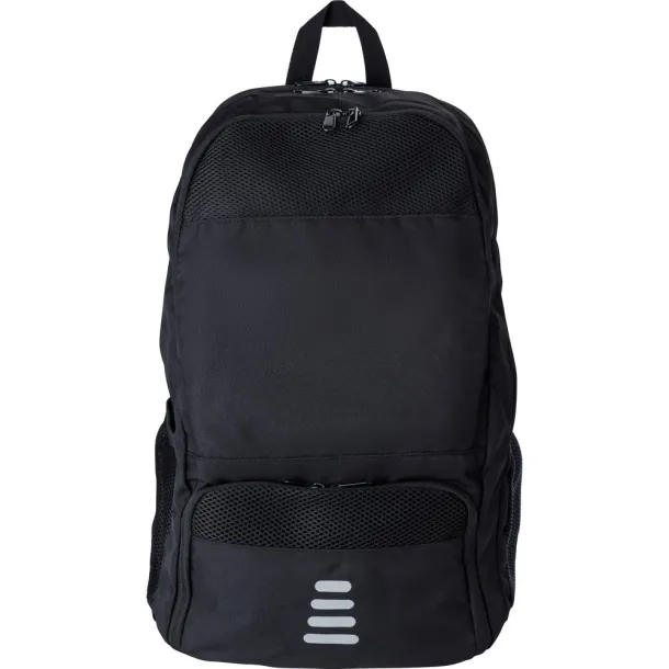  RPET laptop backpack 15" Crna