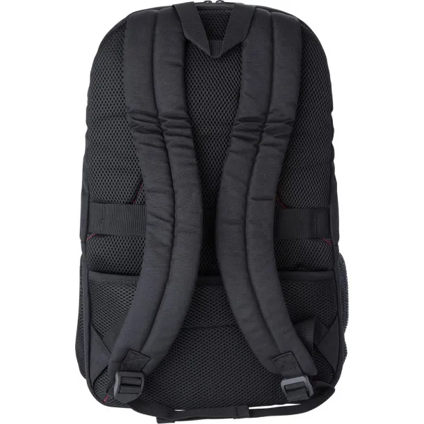  RPET laptop backpack 15" Crna