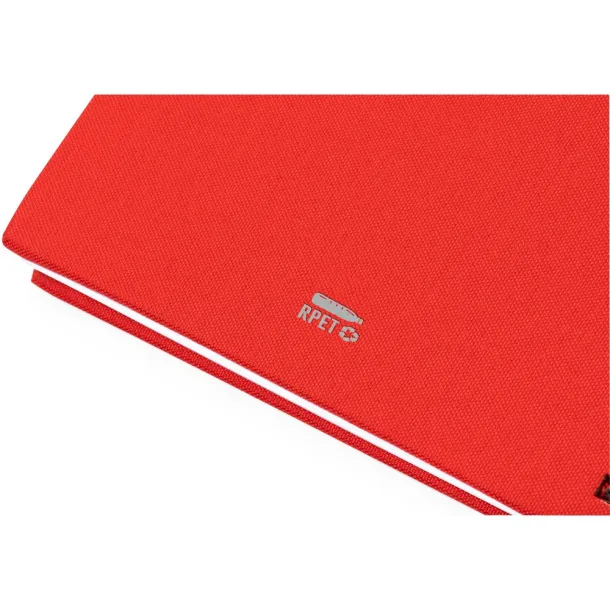  RPET notebook A5 Crvena