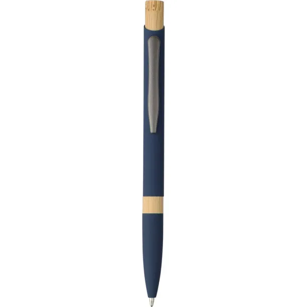  Recycled aluminium ball pen Plava