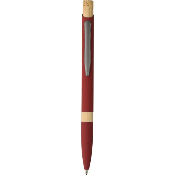  Kemijska olovka od recikliranog aluminija burgundy